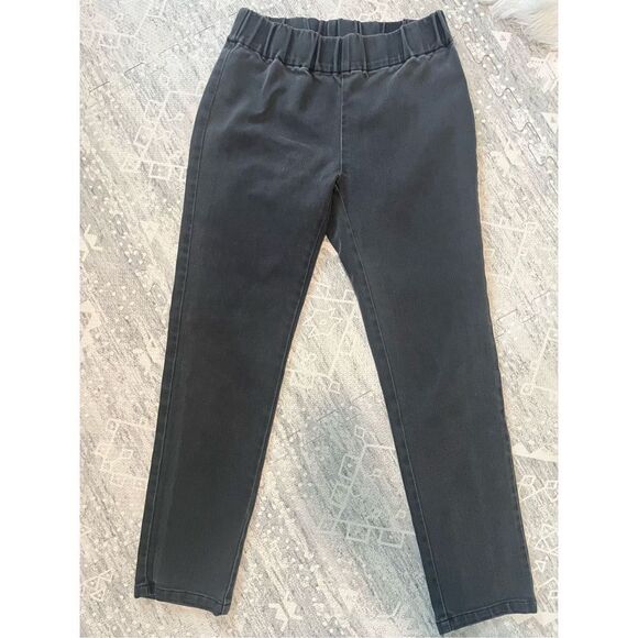 Soft Surroundings Women's Pull On Gray Denim Skinny Pants Size Ex Small Petite - Picture 1 of 6